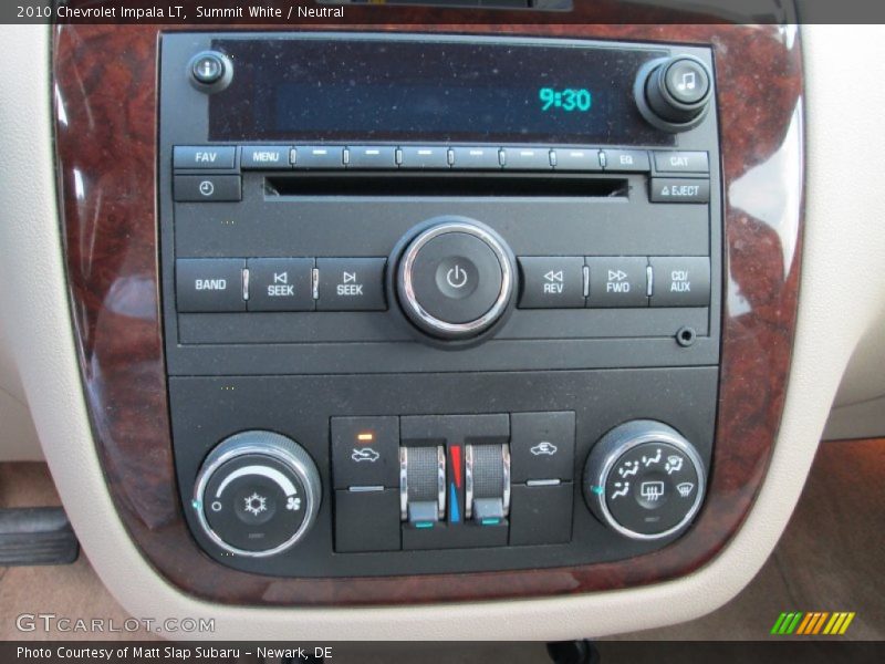 Summit White / Neutral 2010 Chevrolet Impala LT