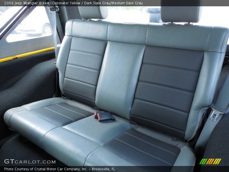 Detonator Yellow / Dark Slate Gray/Medium Slate Gray 2009 Jeep Wrangler X 4x4