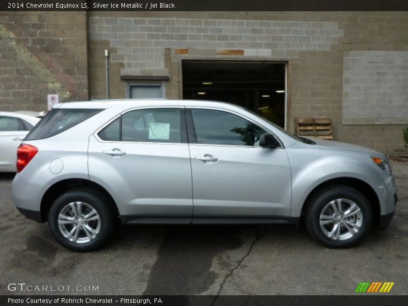 2014 Equinox LS Silver Ice Metallic