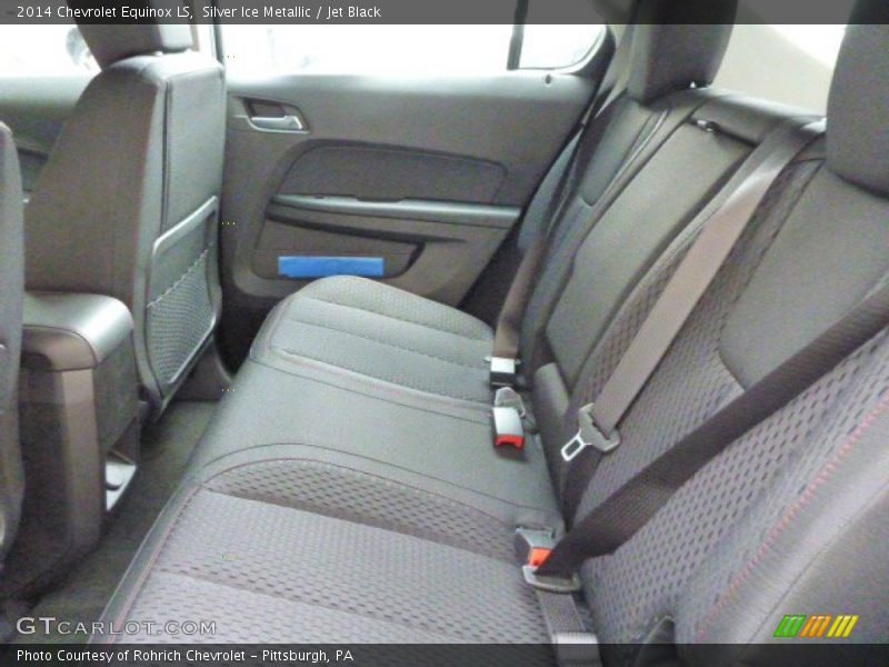 Rear Seat of 2014 Equinox LS