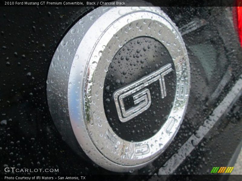 Black / Charcoal Black 2010 Ford Mustang GT Premium Convertible