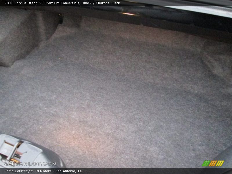 Black / Charcoal Black 2010 Ford Mustang GT Premium Convertible