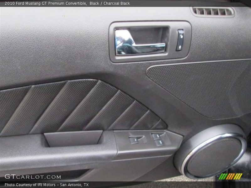Black / Charcoal Black 2010 Ford Mustang GT Premium Convertible