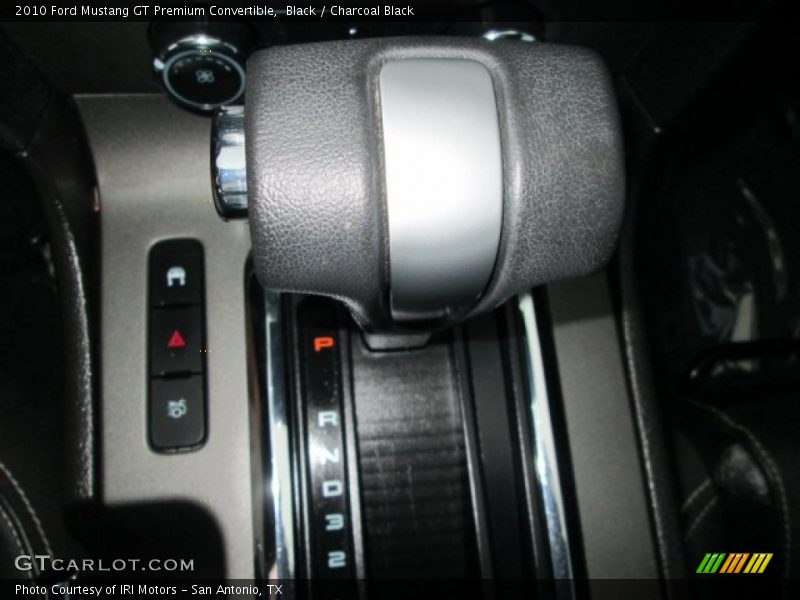 Black / Charcoal Black 2010 Ford Mustang GT Premium Convertible