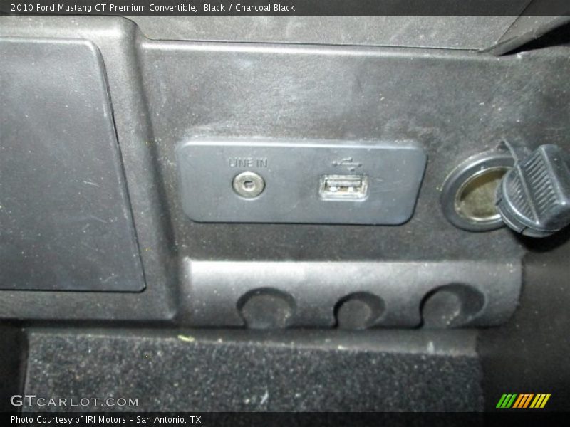 Black / Charcoal Black 2010 Ford Mustang GT Premium Convertible