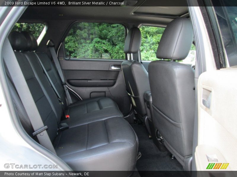Brilliant Silver Metallic / Charcoal 2009 Ford Escape Limited V6 4WD