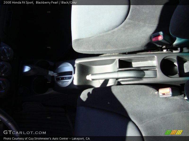Blackberry Pearl / Black/Grey 2008 Honda Fit Sport