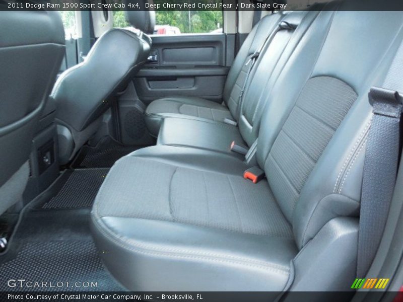 Deep Cherry Red Crystal Pearl / Dark Slate Gray 2011 Dodge Ram 1500 Sport Crew Cab 4x4