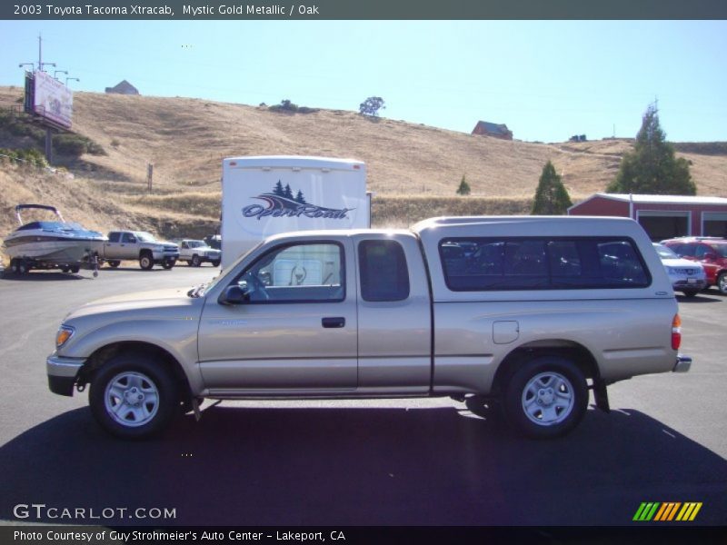 Mystic Gold Metallic / Oak 2003 Toyota Tacoma Xtracab