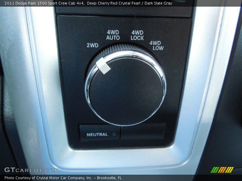 Deep Cherry Red Crystal Pearl / Dark Slate Gray 2011 Dodge Ram 1500 Sport Crew Cab 4x4