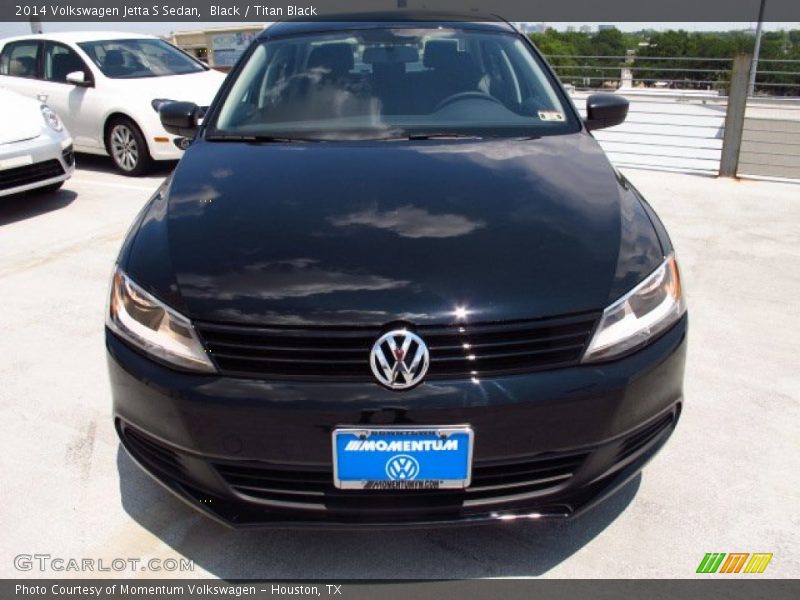 Black / Titan Black 2014 Volkswagen Jetta S Sedan