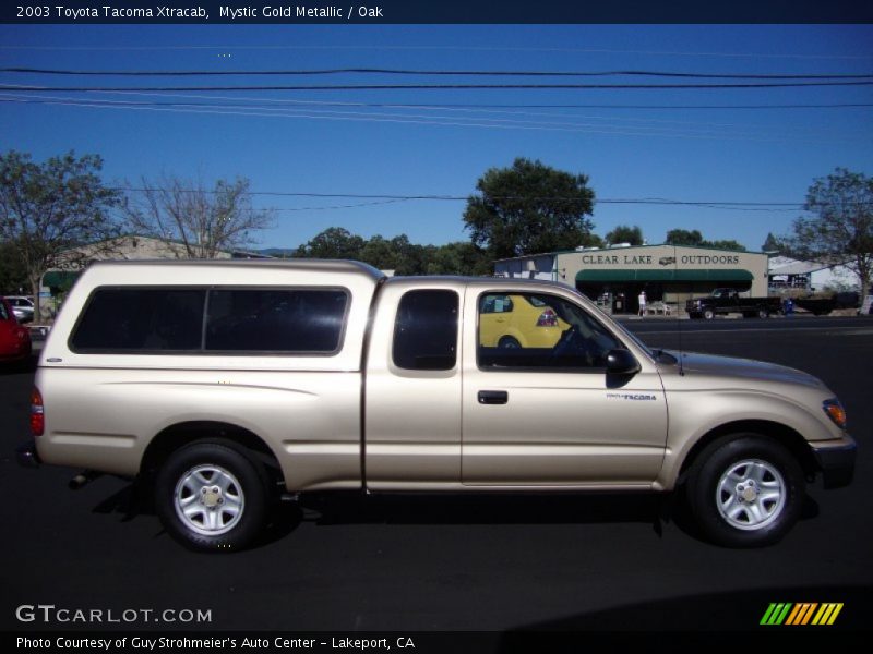 Mystic Gold Metallic / Oak 2003 Toyota Tacoma Xtracab