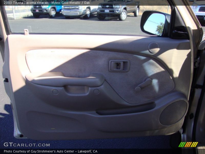 Mystic Gold Metallic / Oak 2003 Toyota Tacoma Xtracab