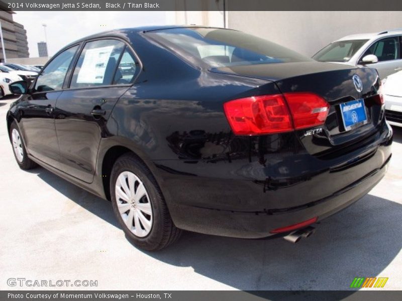 Black / Titan Black 2014 Volkswagen Jetta S Sedan