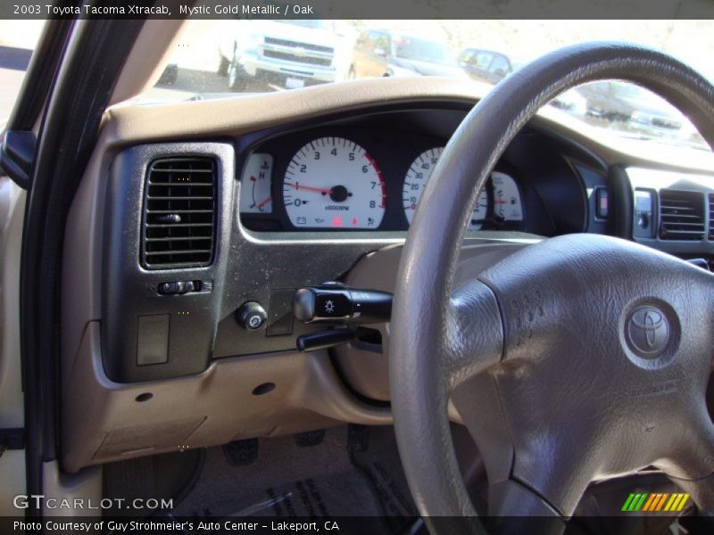 Mystic Gold Metallic / Oak 2003 Toyota Tacoma Xtracab