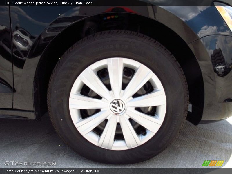Black / Titan Black 2014 Volkswagen Jetta S Sedan