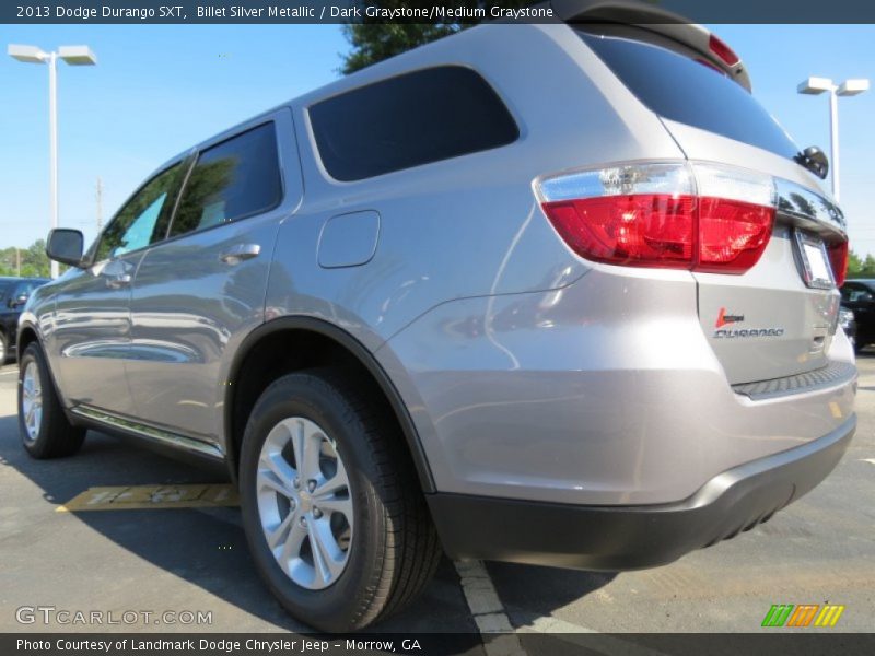 Billet Silver Metallic / Dark Graystone/Medium Graystone 2013 Dodge Durango SXT