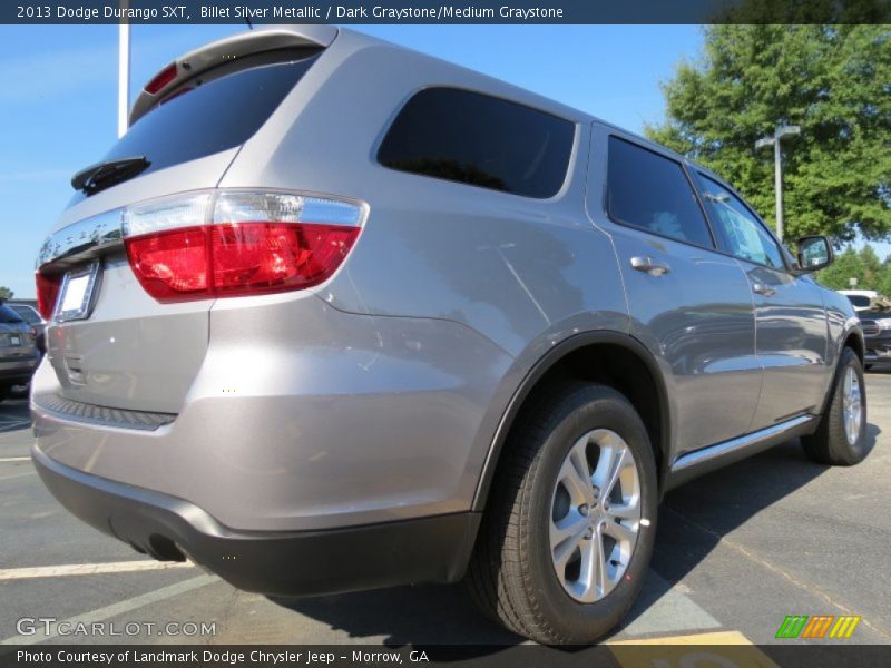 Billet Silver Metallic / Dark Graystone/Medium Graystone 2013 Dodge Durango SXT