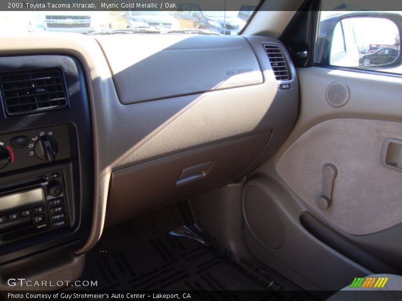 Mystic Gold Metallic / Oak 2003 Toyota Tacoma Xtracab