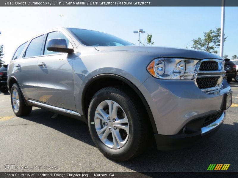 Billet Silver Metallic / Dark Graystone/Medium Graystone 2013 Dodge Durango SXT