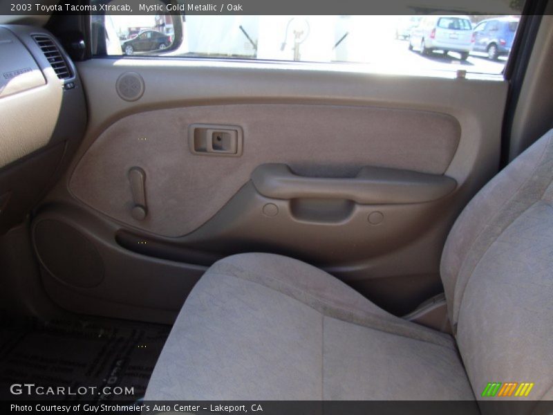 Mystic Gold Metallic / Oak 2003 Toyota Tacoma Xtracab
