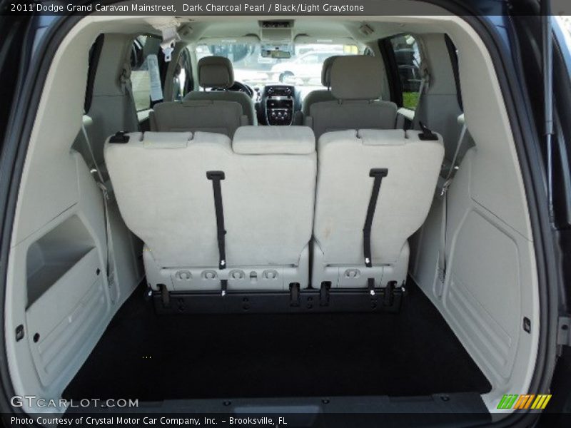 Dark Charcoal Pearl / Black/Light Graystone 2011 Dodge Grand Caravan Mainstreet