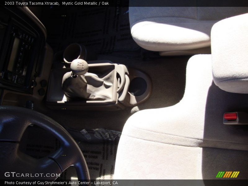 Mystic Gold Metallic / Oak 2003 Toyota Tacoma Xtracab