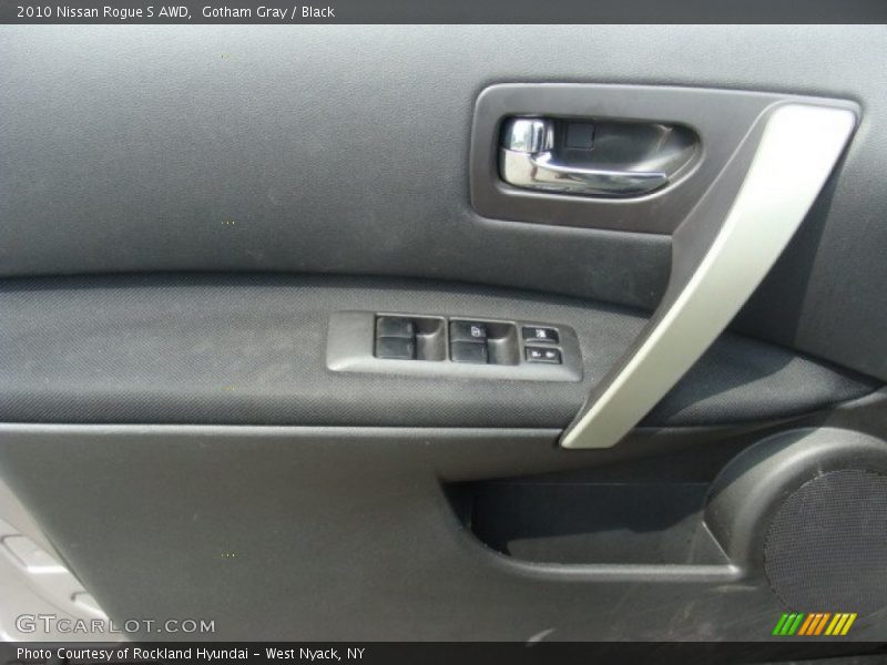 Gotham Gray / Black 2010 Nissan Rogue S AWD