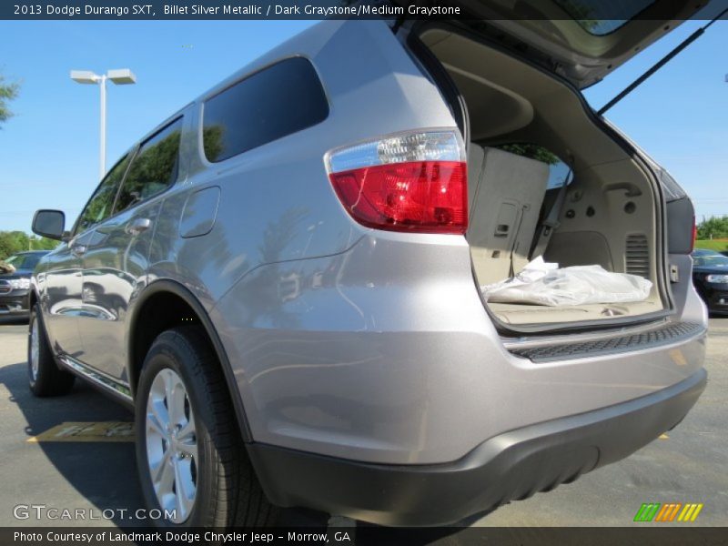 Billet Silver Metallic / Dark Graystone/Medium Graystone 2013 Dodge Durango SXT