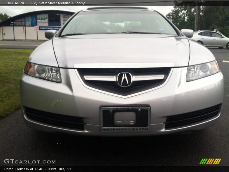 Satin Silver Metallic / Ebony 2004 Acura TL 3.2