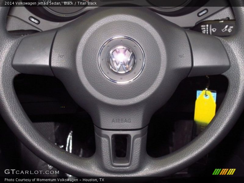 Black / Titan Black 2014 Volkswagen Jetta S Sedan