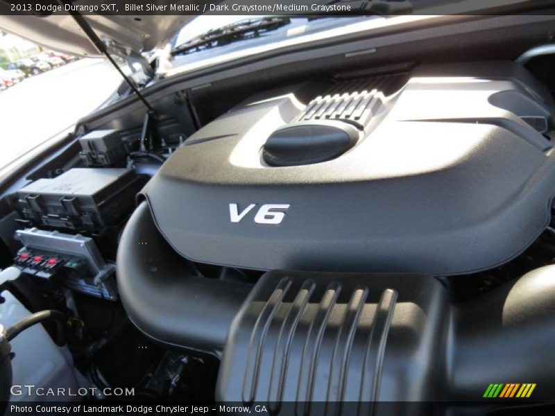 Billet Silver Metallic / Dark Graystone/Medium Graystone 2013 Dodge Durango SXT