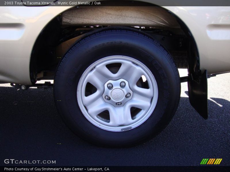 Mystic Gold Metallic / Oak 2003 Toyota Tacoma Xtracab