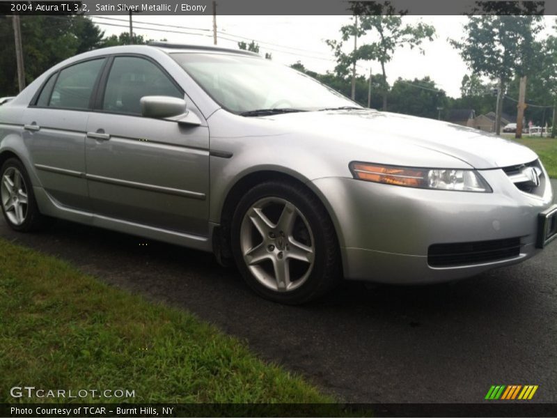 Satin Silver Metallic / Ebony 2004 Acura TL 3.2