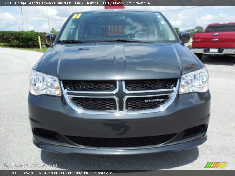 Dark Charcoal Pearl / Black/Light Graystone 2011 Dodge Grand Caravan Mainstreet