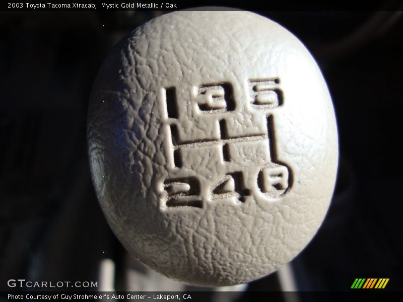 Mystic Gold Metallic / Oak 2003 Toyota Tacoma Xtracab