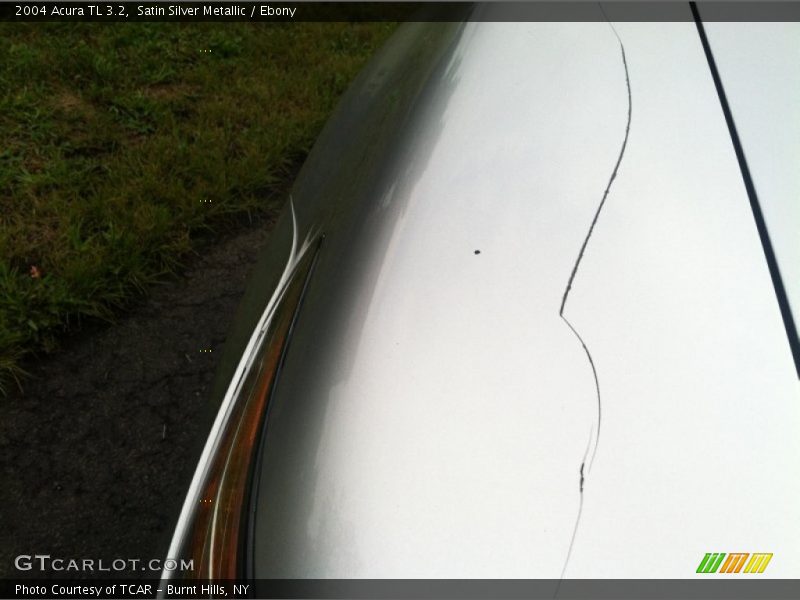 Satin Silver Metallic / Ebony 2004 Acura TL 3.2