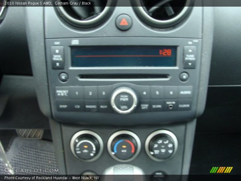 Gotham Gray / Black 2010 Nissan Rogue S AWD