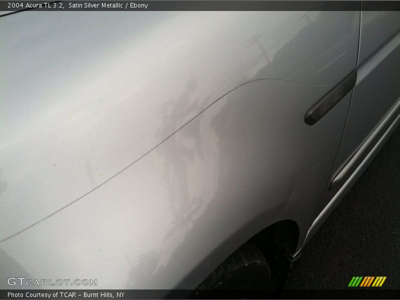 Satin Silver Metallic / Ebony 2004 Acura TL 3.2