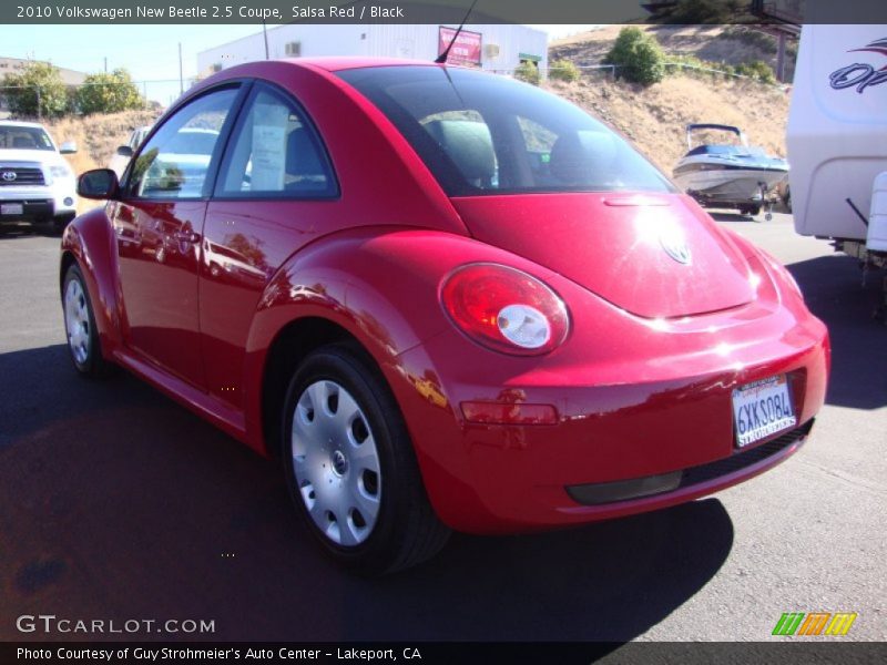 Salsa Red / Black 2010 Volkswagen New Beetle 2.5 Coupe