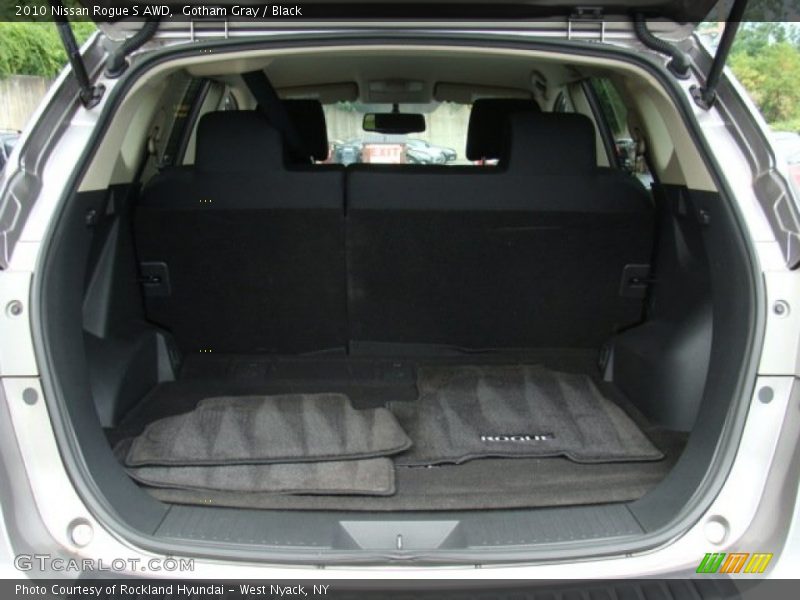 Gotham Gray / Black 2010 Nissan Rogue S AWD