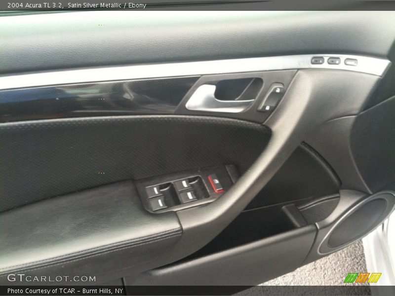 Satin Silver Metallic / Ebony 2004 Acura TL 3.2