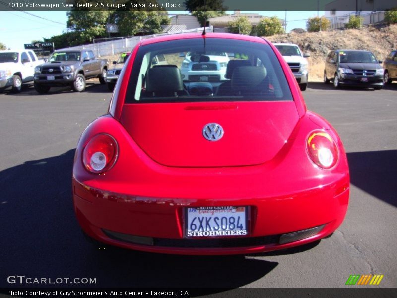 Salsa Red / Black 2010 Volkswagen New Beetle 2.5 Coupe