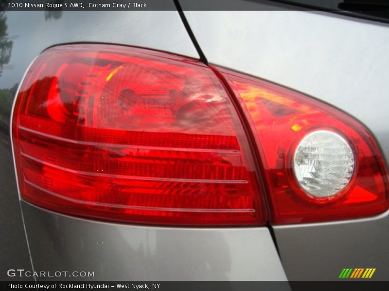 Gotham Gray / Black 2010 Nissan Rogue S AWD