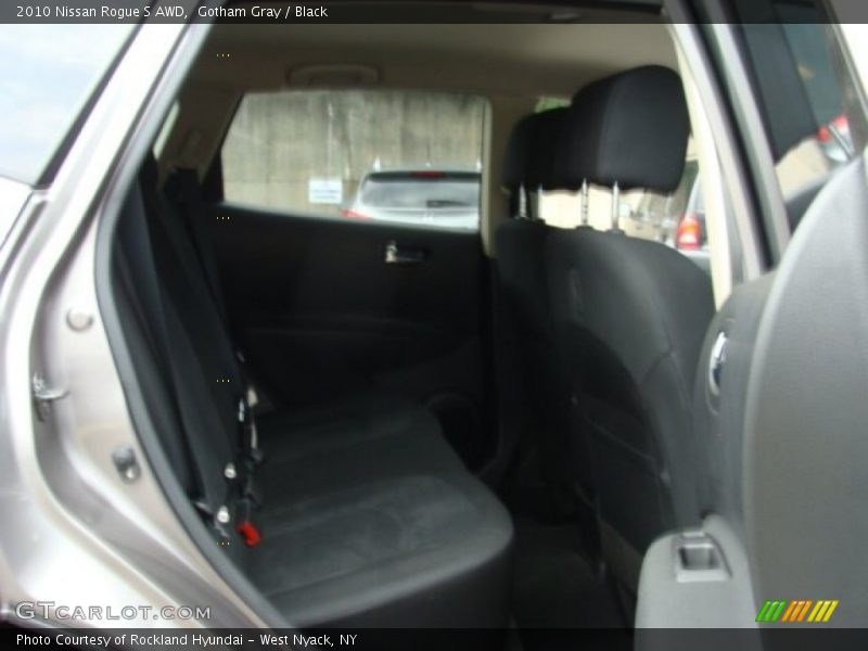 Gotham Gray / Black 2010 Nissan Rogue S AWD