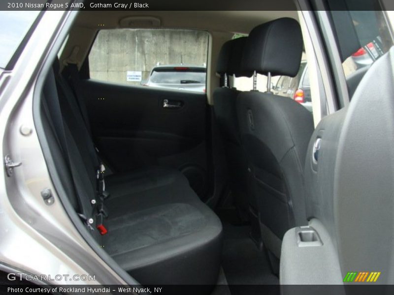 Gotham Gray / Black 2010 Nissan Rogue S AWD