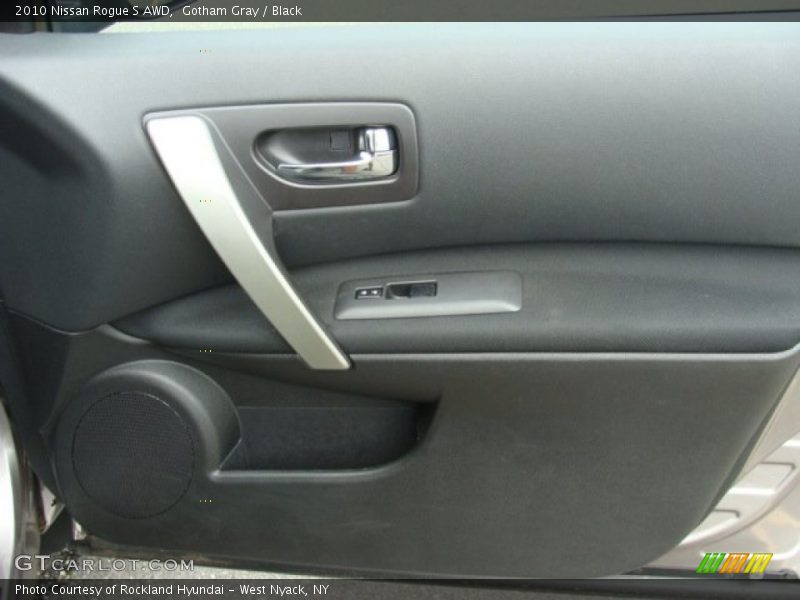 Gotham Gray / Black 2010 Nissan Rogue S AWD