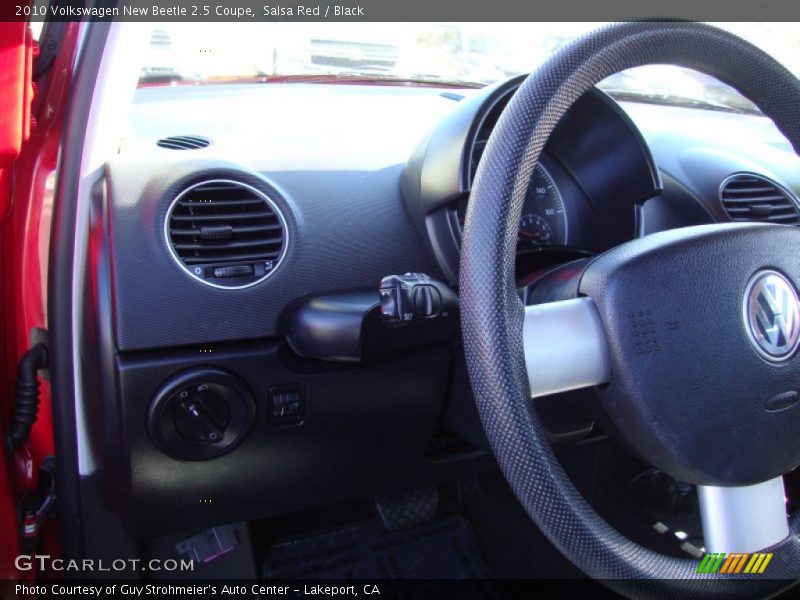 Salsa Red / Black 2010 Volkswagen New Beetle 2.5 Coupe