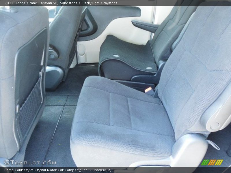 Sandstone / Black/Light Graystone 2013 Dodge Grand Caravan SE