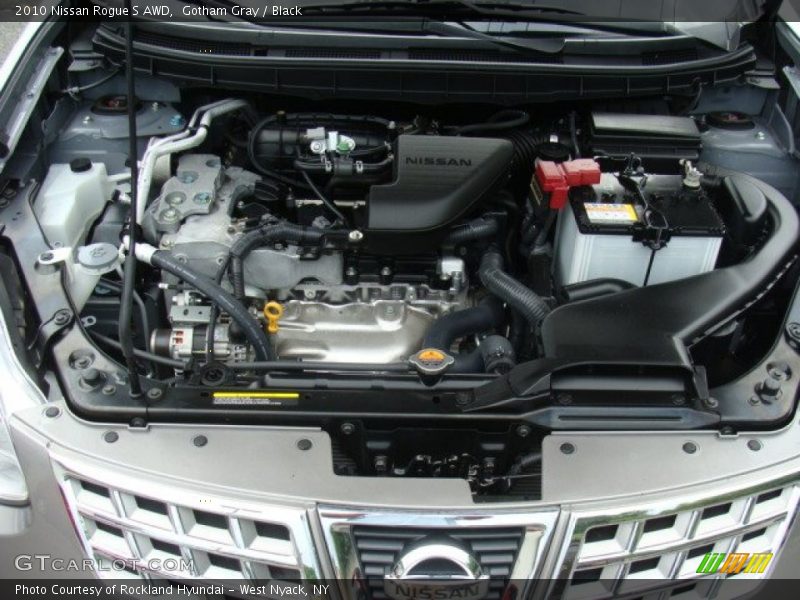 Gotham Gray / Black 2010 Nissan Rogue S AWD